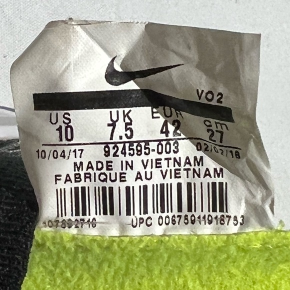 Nike Women's Metcon DSX Flyknit 2 Black White Oreo Shoes Size 10 - Picture 13 of 13